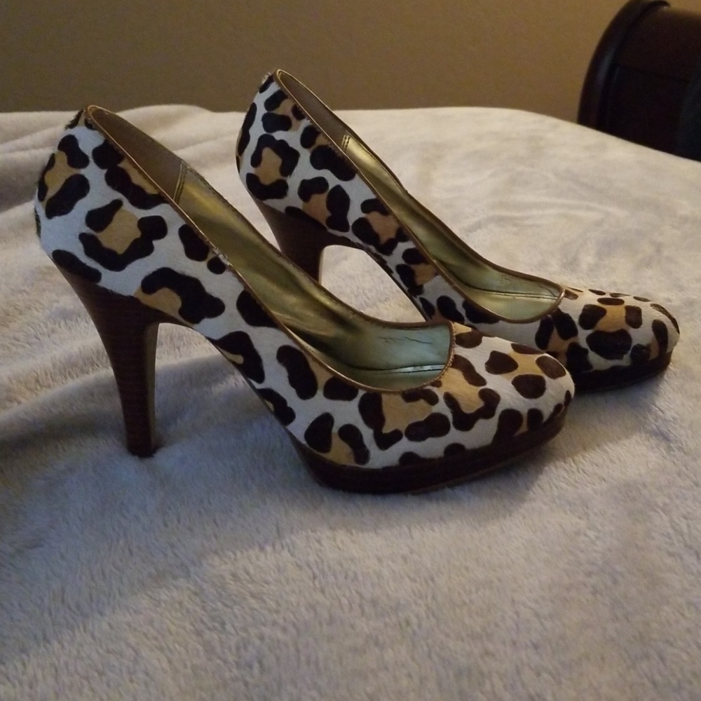 Alfani Cheetah Print heels